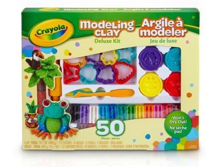 Crayola Plastilina Kit and Modeling Clay Kit Fashion