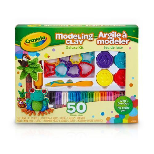 Crayola Plastilina Kit and Modeling Clay Kit Fashion