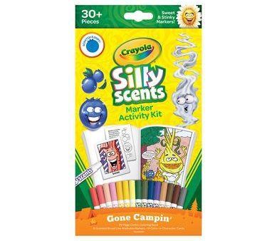 Crayola Silly Scents Marker Activity Kit Supply