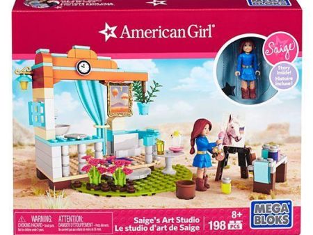 Mega Bloks American Girl Saige Art Studio Online