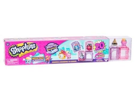 Shopkins Season 8 World Vacation - Boarding to Europe Mega Pack For Discount