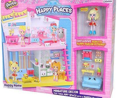 Shopkins Happy Places Puppy Parlor Jessicake and Popette Set Online