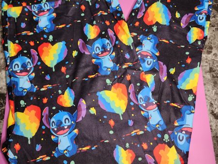 *Charlie s Project Disney Stitch Heart Pride Legging Hot on Sale