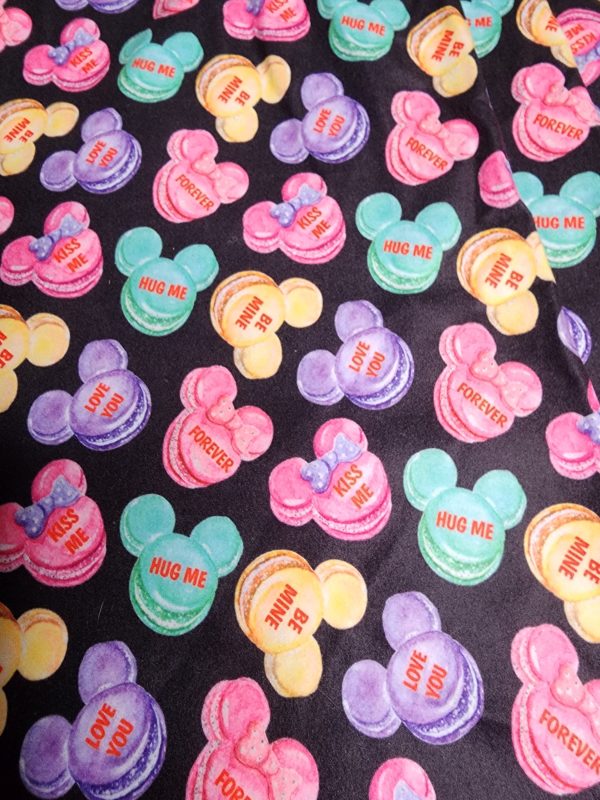 *Charlie s Project Disney Valentine Heart Macoons Leggings For Discount