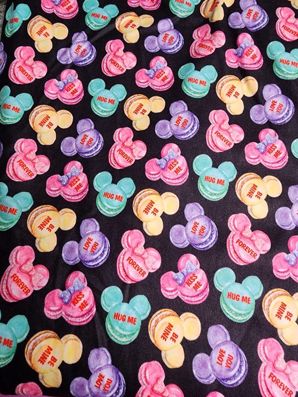 *Charlie s Project Disney Valentine Heart Macoons Leggings For Discount