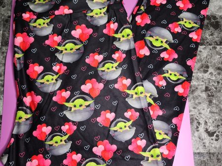 *Charlie s Project Baby Yoda Heart  Leggings Discount