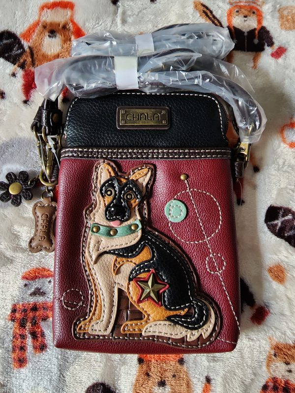 Chala German Sheppard Crossbody bag For Sale