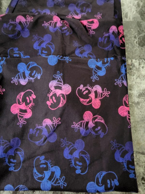 *Charlies Project Disney Minnie Mouse Ombre Capri Legging Hot on Sale