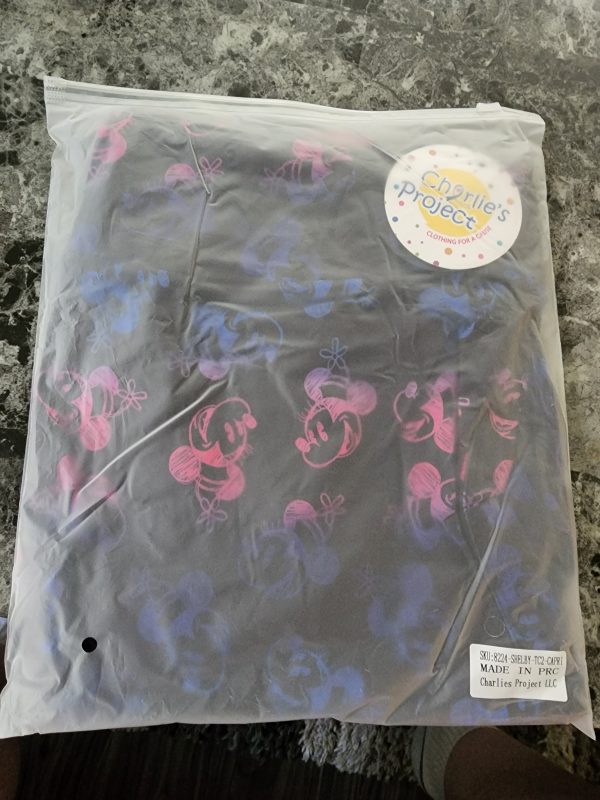 *Charlies Project Disney Minnie Mouse Ombre Capri Legging Hot on Sale